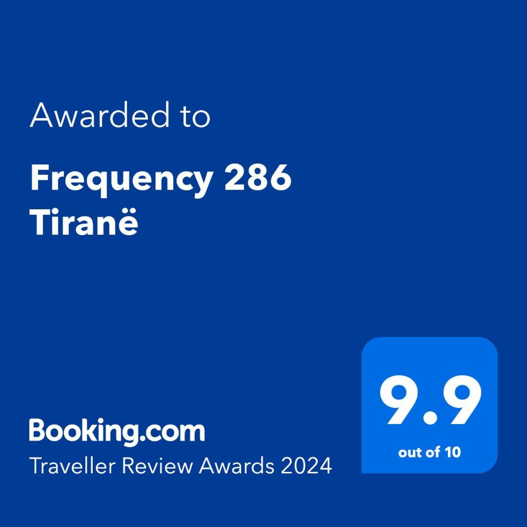 Frequency 286 Tirane Apartment Luaran gambar